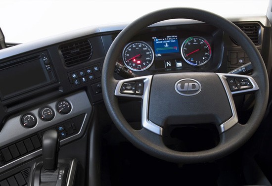 Dashboard designed for driver comfort