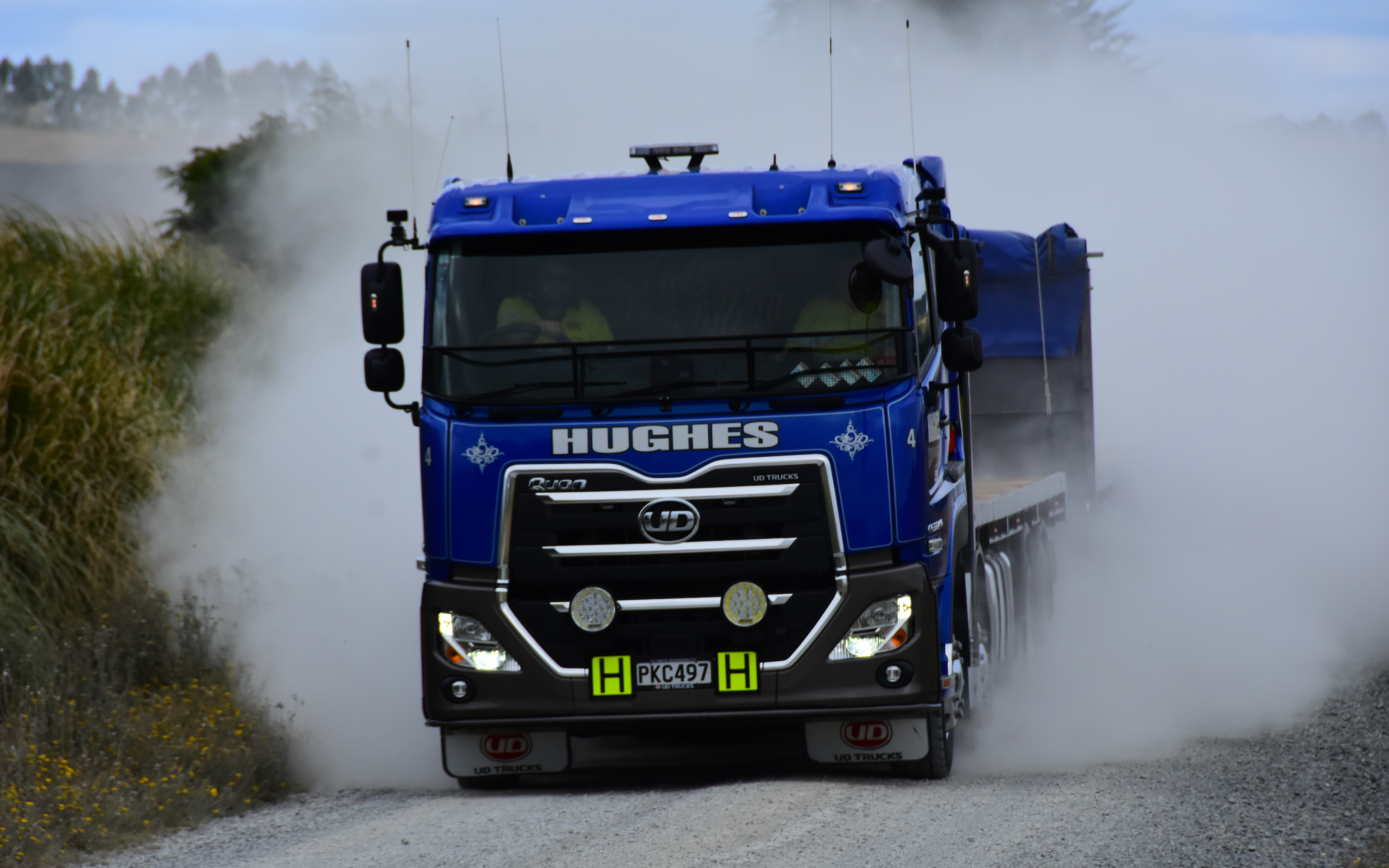 UD Quon - Hughes Contracting 1 - NZ Trucking 