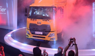  UD Trucks unveiled its All-New medium-duty truck Croner