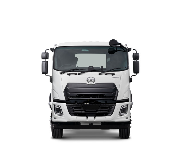 Condor White truck seen from the front on a plain white background.